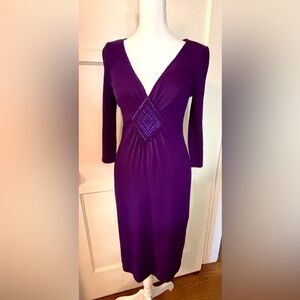 Elegant Purple Dress